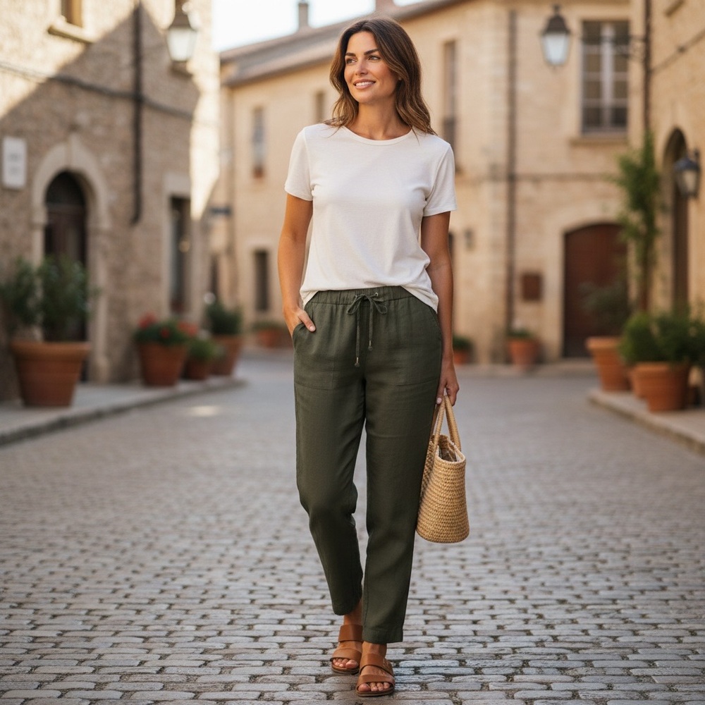 🔥FINAL SALE🔥 LOFT Women’s Olive Joggers